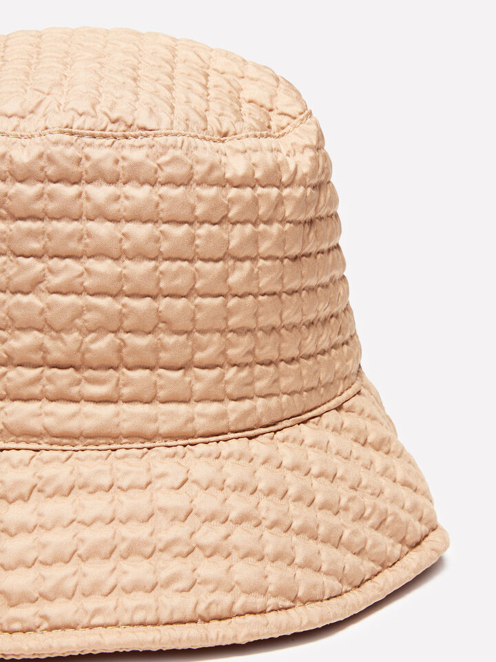 Beige bucket hat - women's hats - Beige | Sisley image number 2